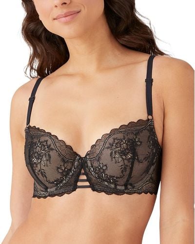 B.tempt'd By Wacoal No Strings Attached Contour Balconette Bra - Black