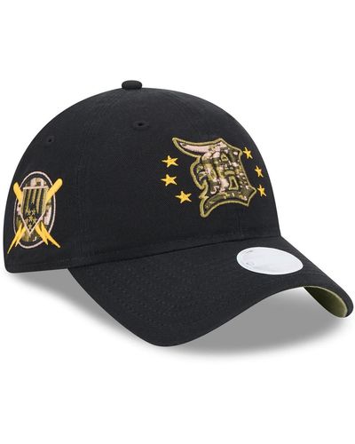 KTZ Detroit Tigers 2024 Armed Forces Day 9twenty Adjustable Hat - Black