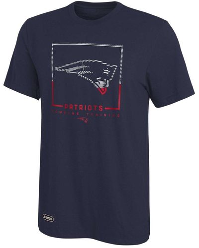 Outerstuff New England Patriots Combine Authentic Clutch T-shirt - Blue