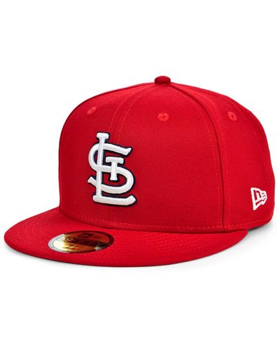 KTZ St. Louis Cardinals Authentic Collection 59fifty Fitted Cap - Red