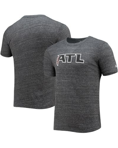 KTZ Atlanta Falcons Alternative Logo Tri-blend T-shirt - Black