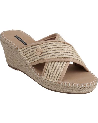 Gc Shoes Jimmy Espadrille Wedge Sandals - Natural