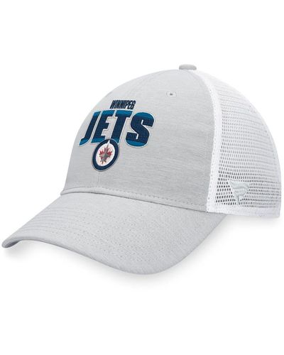 Fanatics Men's Branded Charcoal, Gray Winnipeg Jets Authentic Pro