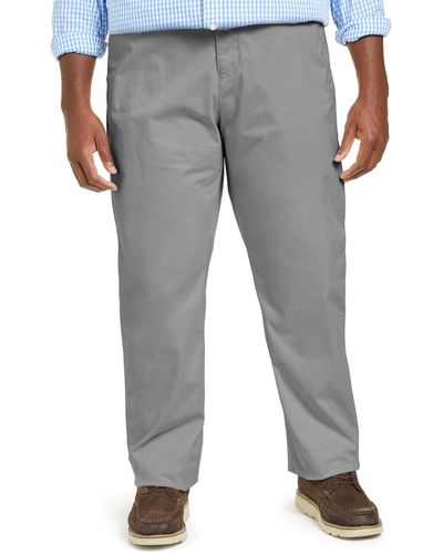 Tommy Hilfiger Big & Tall Men's Chino Pants - Gray