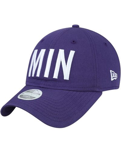 KTZ Minnesota Vikings Hometown 9twenty Adjustable Hat - Blue