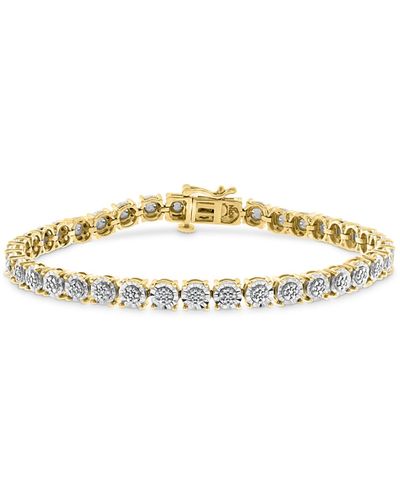 Effy Effy Diamond Tennis Bracelet (1/4 Ct. T.w. - Metallic