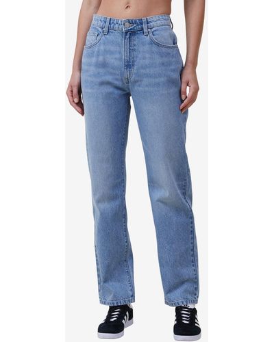 Cotton On Long Straight Jeans - Blue