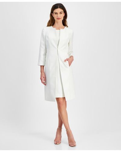 Le Suit Sheath Dress - White