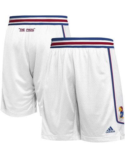 adidas Kansas Jayhawks Swingman Replica Basketball Shorts - Blue
