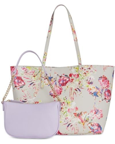 INC International Concepts Zoiey 2-1 Tote - Pink
