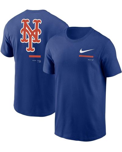 Nike New York Mets Over The Shoulder T-shirt - Blue