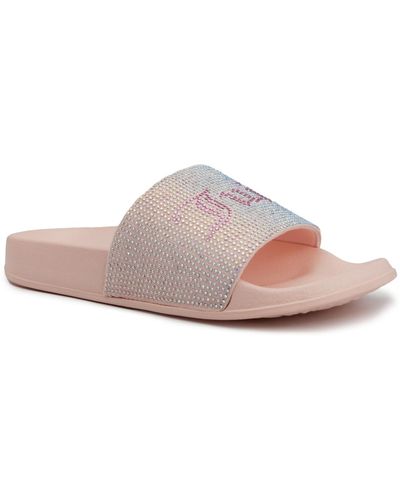 Juicy Couture Wander Slide Sandal - Pink