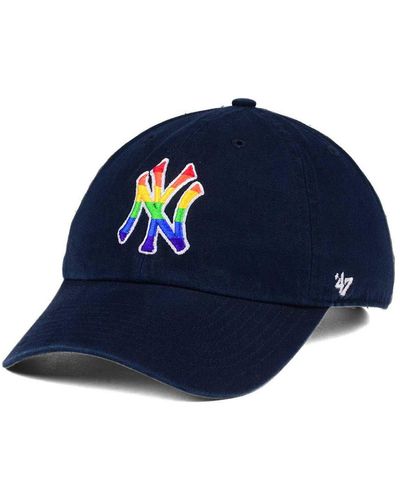 '47 New York Yankees Pride Clean Up Cap - Blue