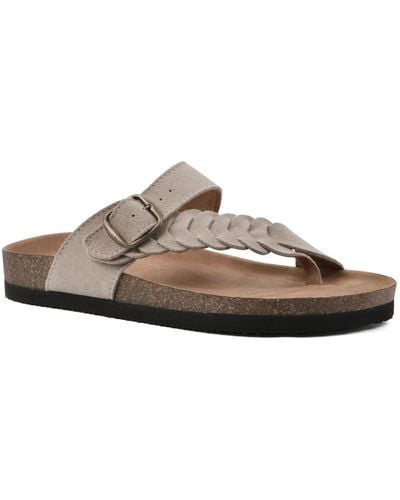Macy's white deals mountain sandals