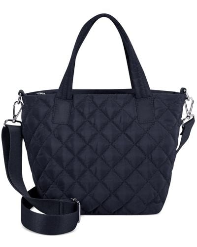 INC International Concepts Inc International Concepts Small Breeah Quilted Tote, Created For Macy's - Blue