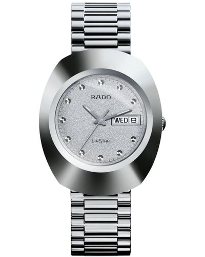 Rado Original -tone Stainless Steel Bracelet Watch 35mm - Gray