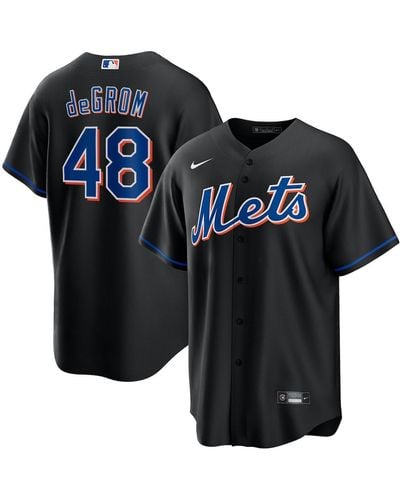 Nike Max Scherzer Black New York Mets Alternate Replica Player Jersey