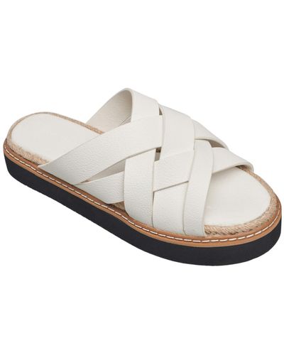French Connection Alexis Slip-on Espadrille Sandals - White