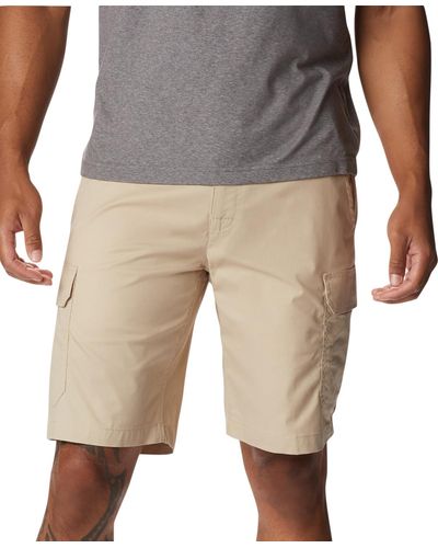 Columbia Rapid Rivers Comfort Stretch Cargo Shorts - Natural