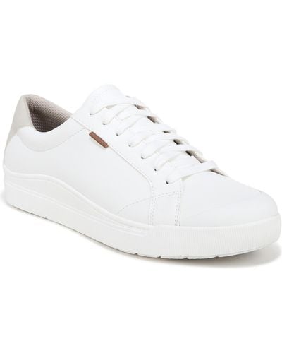 Dr. Scholls Time Off Lace Up Sneakers - White