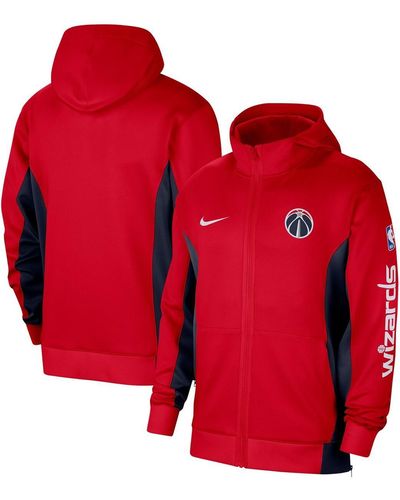 Nike Washington Wizards 2023/24 Authentic Showtime Full-zip Hoodie - Red