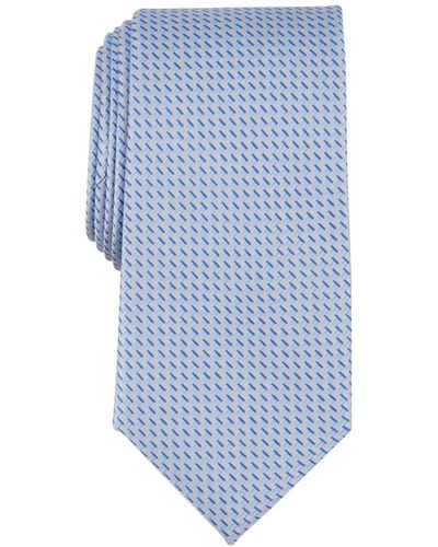 Michael Kors Exeter Mini-pattern Tie - Blue