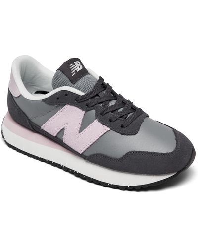 New Balance 237 Casual Sneakers From Finish Line - Gray