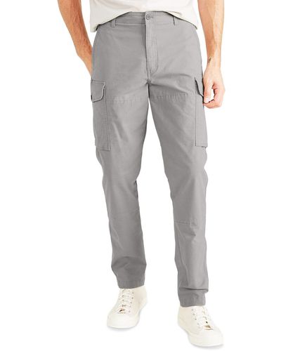 Dockers Alpha Tapered-fit Cargo Pants - Gray
