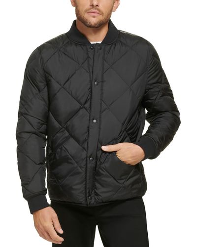 Calvin Klein Reversible Quilted Jacket - Black