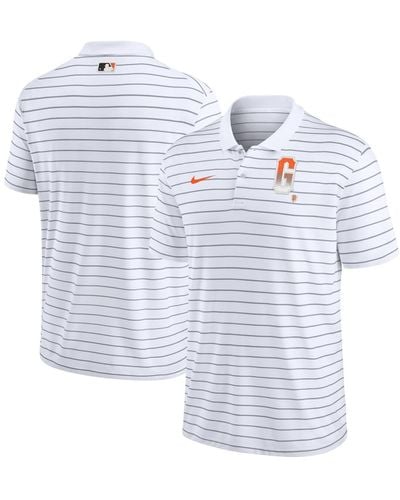 Nike San Diego Padres City Connect Victory Performance Polo Shirt - White