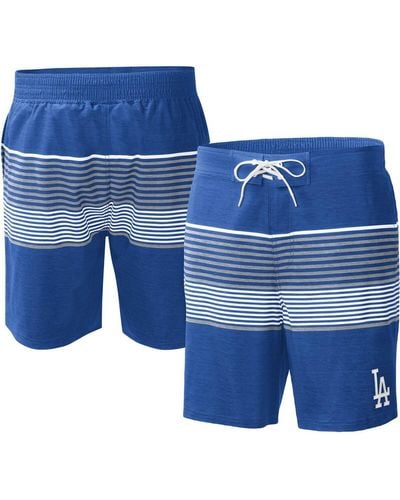 G-III 4Her by Carl Banks Los Angeles Dodgers Coastline Volley Swim Shorts - Blue