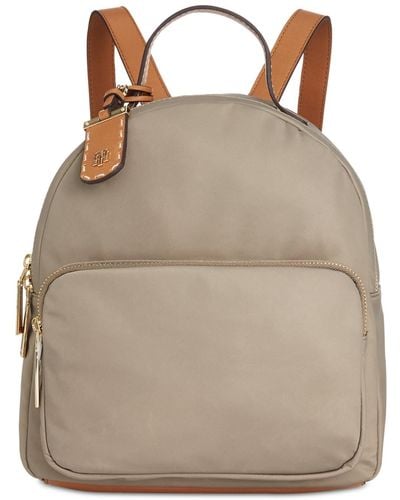 Tommy Hilfiger Julia Small Dome Backpack - Natural