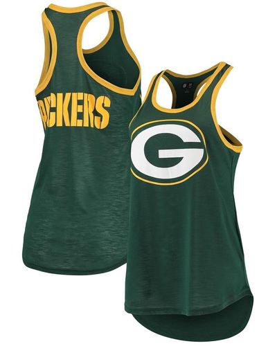 G-III 4Her by Carl Banks Bay Packers Tater Tank Top - Green