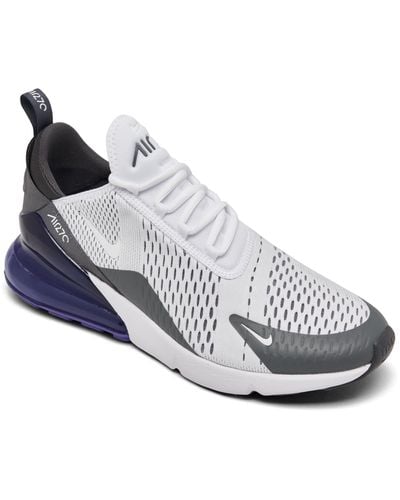 Nike Air Max 270 Casual Sneakers From Finish Line - White