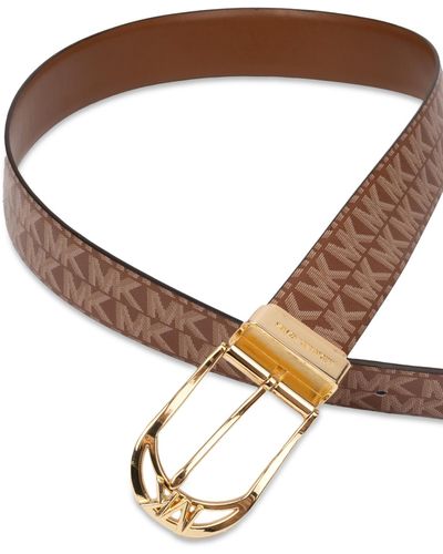 Michael Kors Michael Reversible Logo Belt - Brown