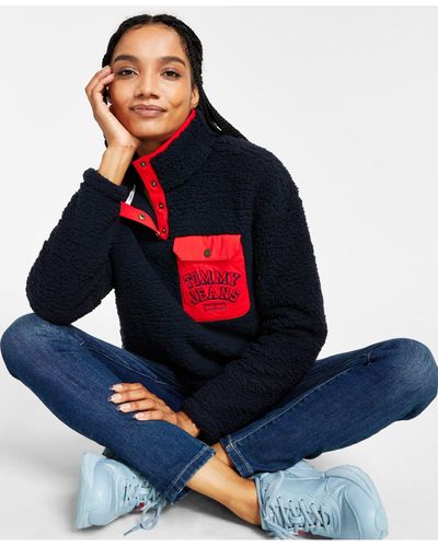 Tommy Hilfiger Sherpa for Women - Up to 60% off | Lyst