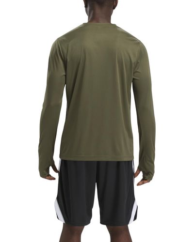 Reebok Classic Fit Long-sleeve Training Tech T-shirt - Green