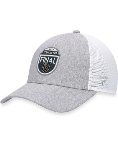 Fanatics Vegas Golden Knights 2023 Stanley Cup Final Locker Room Adjustable Hat - White