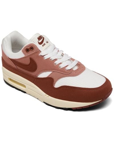 Nike Air Max 1 '87 Casual Sneakers From Finish Line - Pink