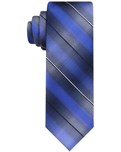 Van Heusen Shaded Stripe Tie - Blue