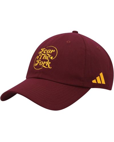 adidas Arizona State Sun Devils Slouch Adjustable Hat - Red