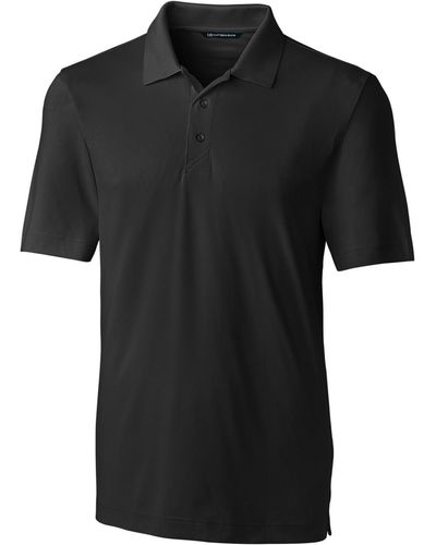 Cutter & Buck Forge Stretch Big & Tall Polo Shirt - Black