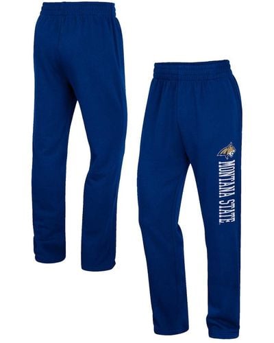 Colosseum Athletics Montana State Bobcats Wordmark Pants - Blue
