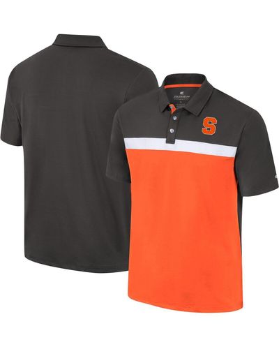 Colosseum Athletics Syracuse Orange Two Yutes Polo Shirt