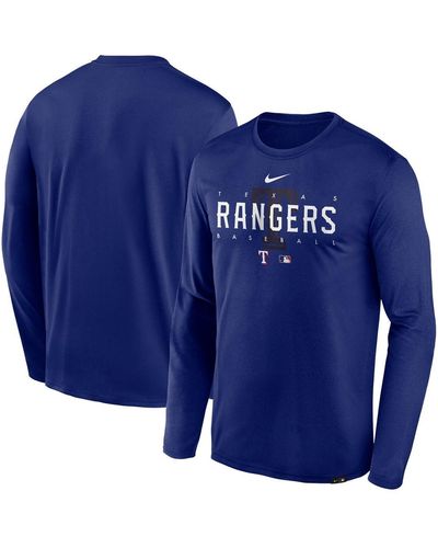 Texas Rangers Nike 2023 Postseason Authentic Collection Dugout