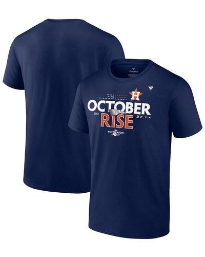 Fanatics Branded Houston Astros Power Hit T-shirt in Blue for Men