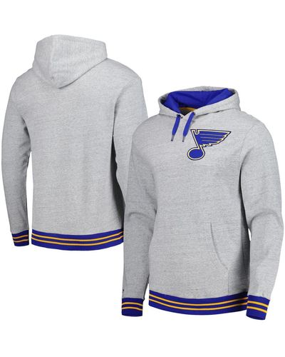 Mitchell & Ness St. Louis Blues Classic French Terry Pullover Hoodie