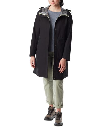 BASS OUTDOOR Anorak Zip-front Long-sleeve Jacket - Black