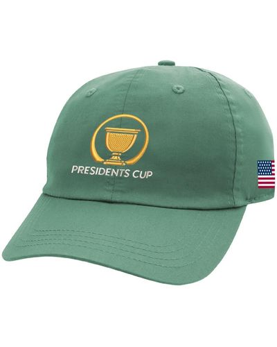 Ahead And 2024 Presidents Cup Team Usa Shawmut Adjustable Hat - Green