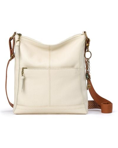 The Sak Lucia Leather Crossbody - Natural